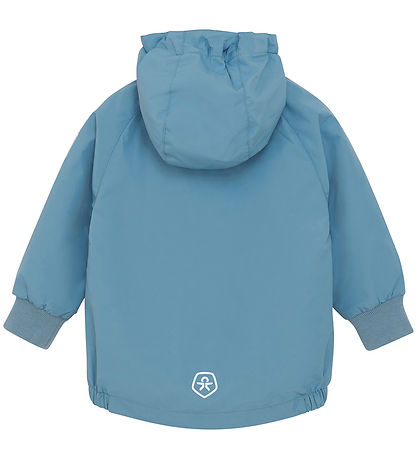 Color Kids Sommerjacke - Solid - Verwaschener Denim
