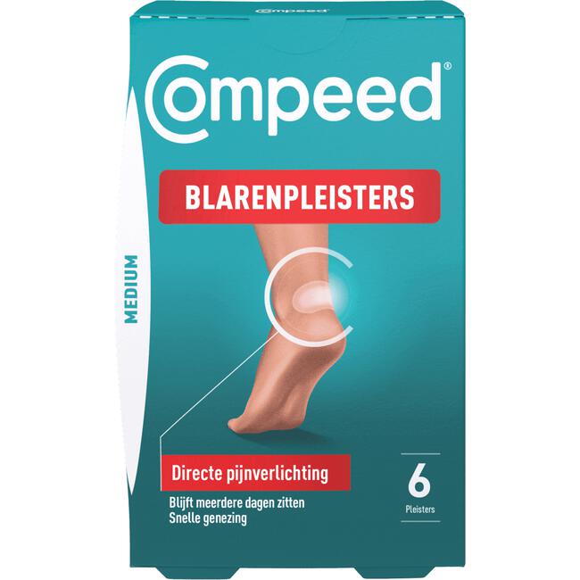 Compeed Blarenpleisters Medium 6 stuks