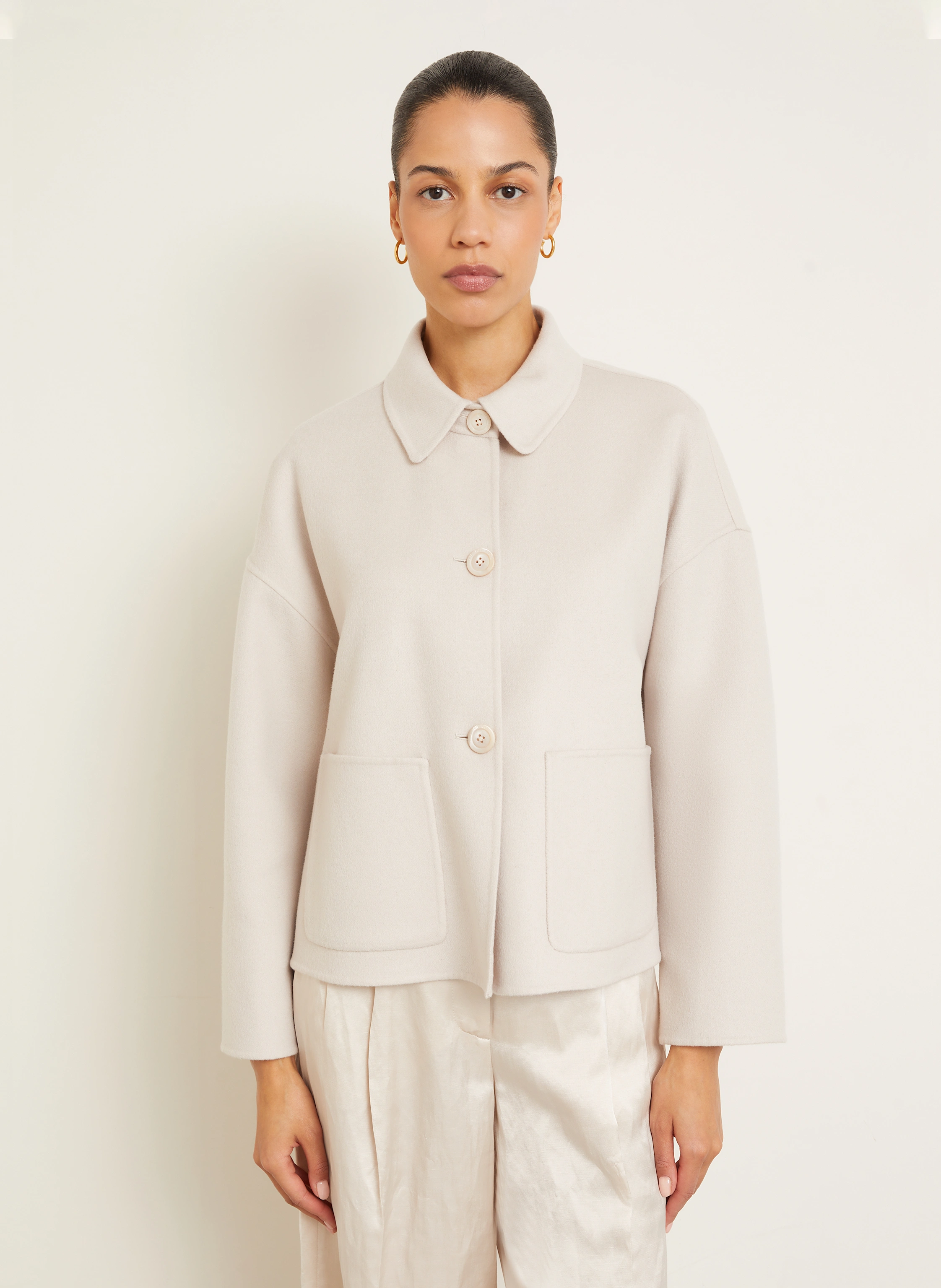 IRIS von ARNIM Kastenjacke mit Cashmere
