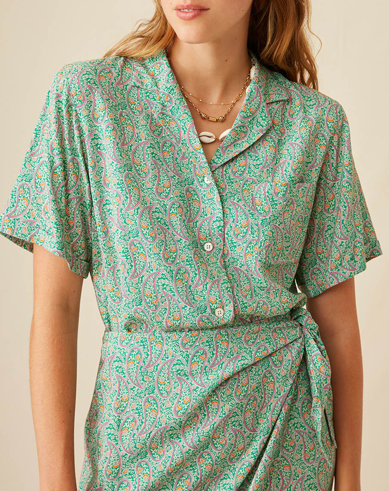 Harris Wilson Chemise Estelle imprimée cachemire multicolore