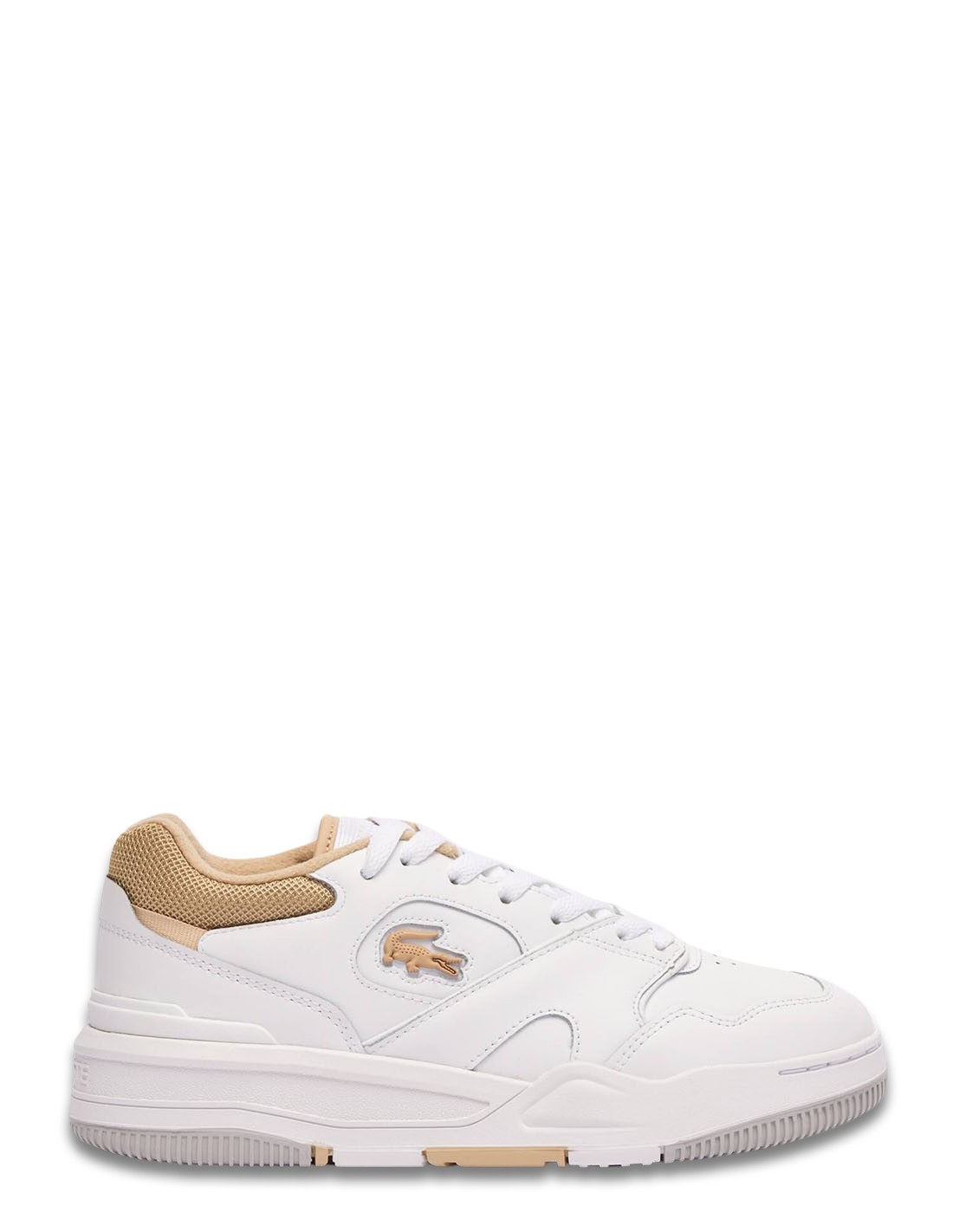 lacoste Sneakers Femme Lineshot 124 2 SFA Blanc/Beige