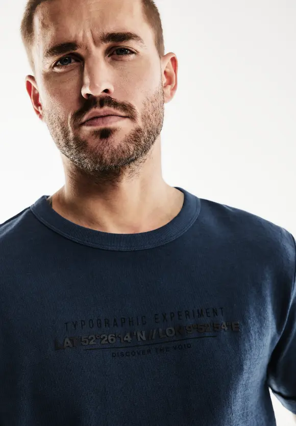 Heavy Jersey T-Shirt - dark dust blue