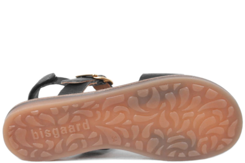 BISGAARD AVERY SORT GLAT SKINDSANDAL