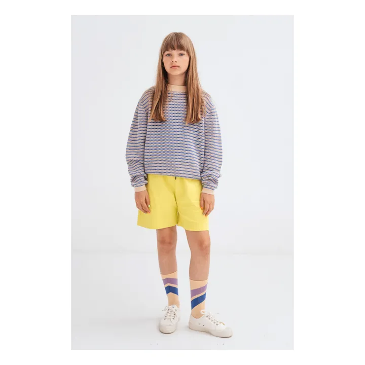 Repose AMS Short Molleton Bio Shorty | Jaune