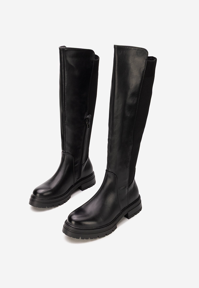 Bottes femme noires Belora