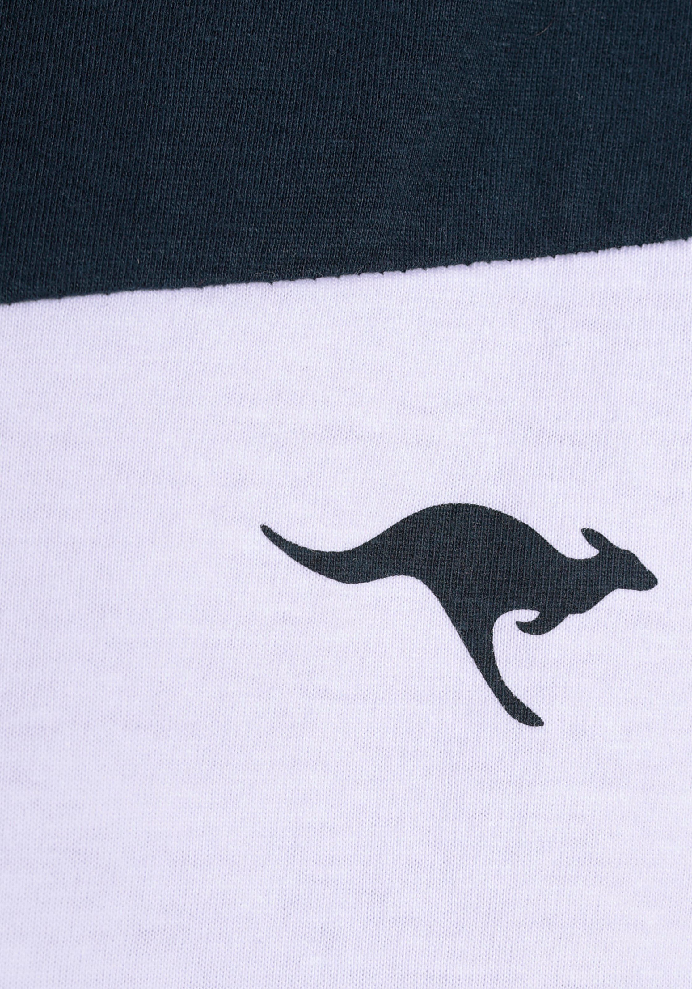 KangaROOS Fledermausshirt , kurzärmelig,  weit geschnitten,  mit peppigem Druck