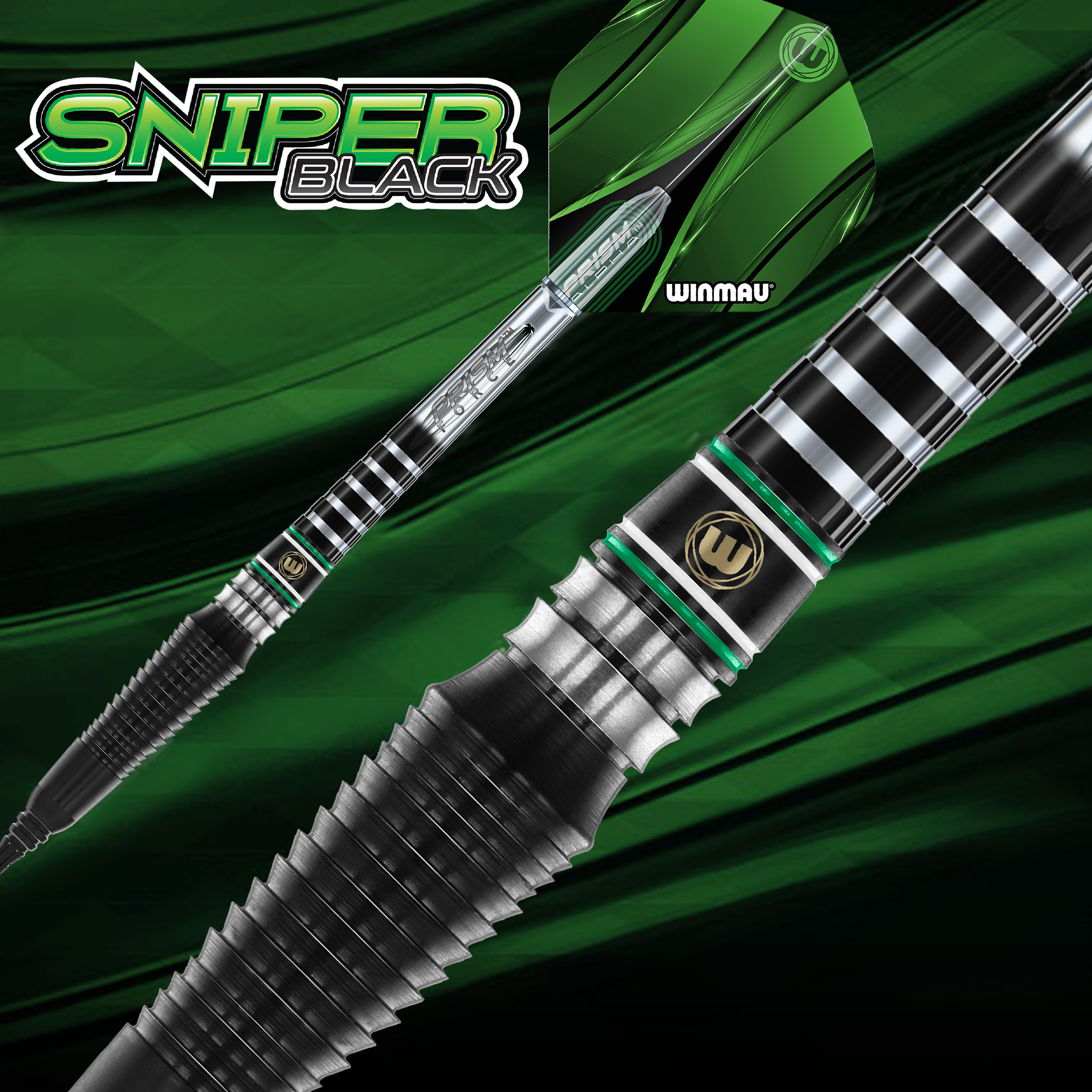 Winmau - Sniper Black 2025 - Softdart