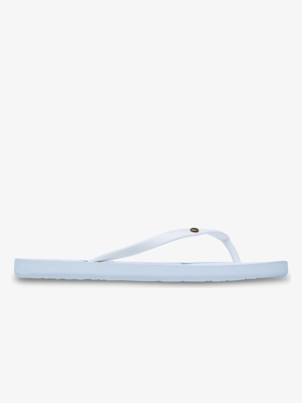 Sandy Tongs Blanc Femme