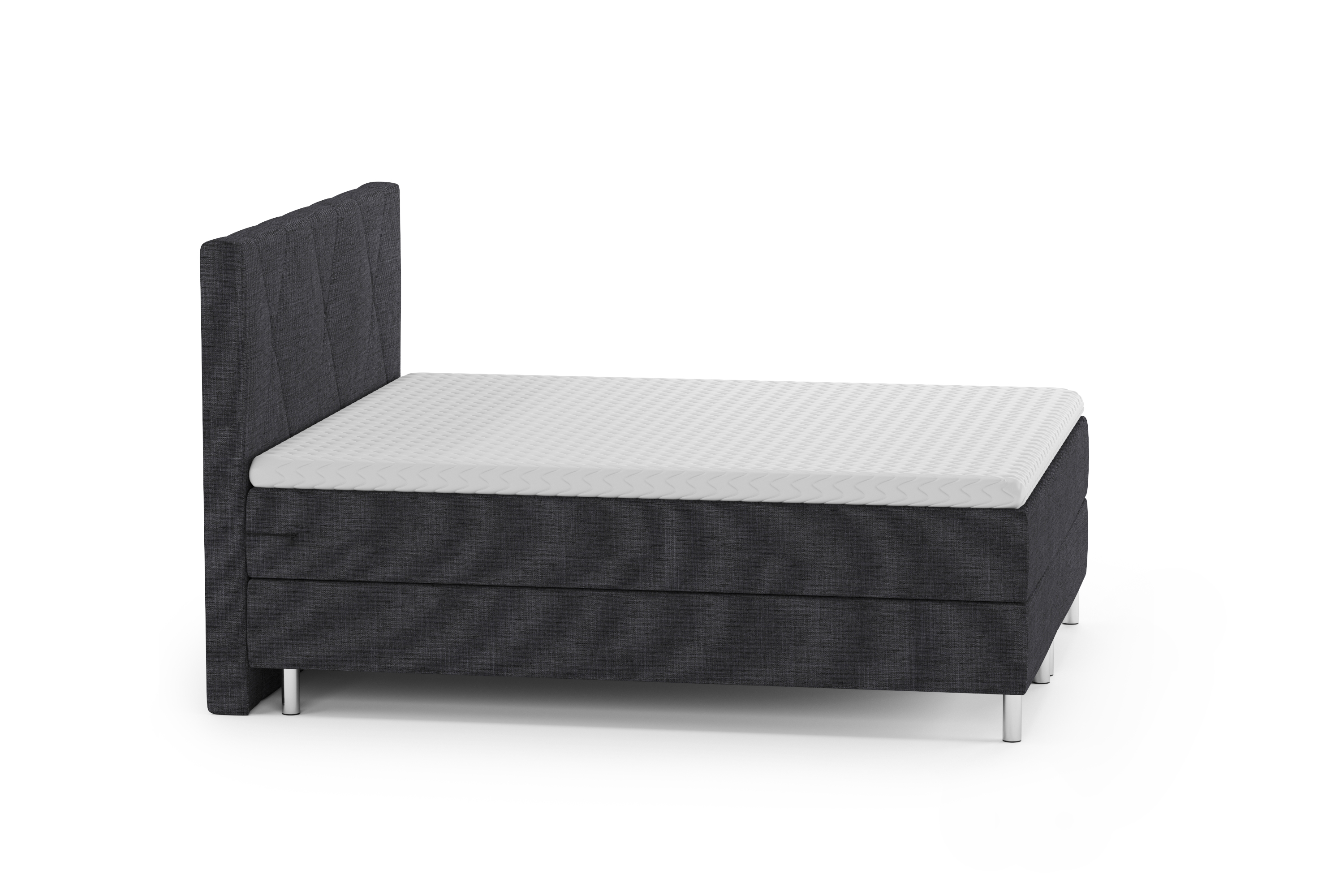 Boxspringbett TWILIGHT 160 x 200 cm anthrazit