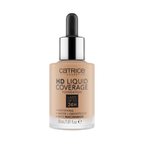 Catrice HD Liquid Coverage Foundation 050 Rosy Ash 30ml