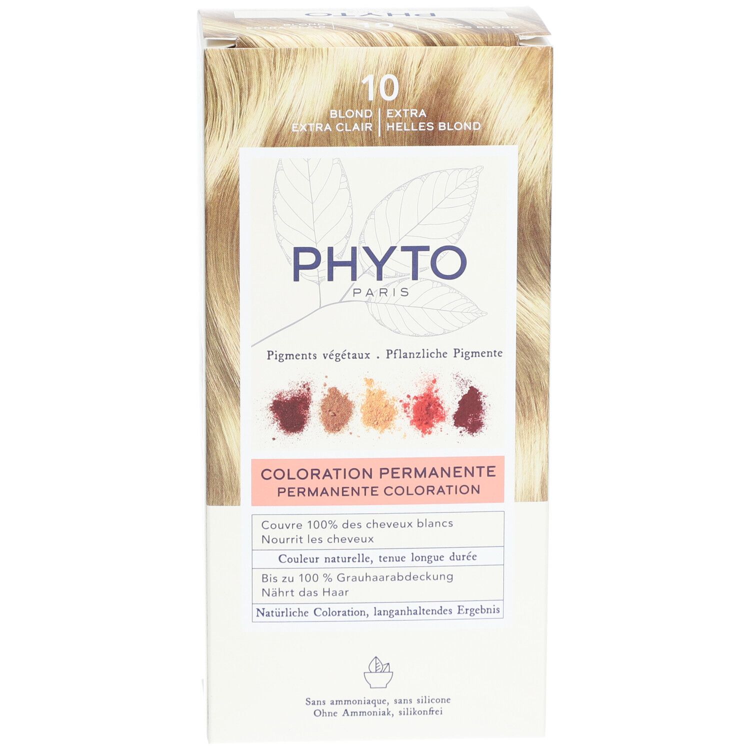 PHYTOCOLOR 10 Extra helles Blond