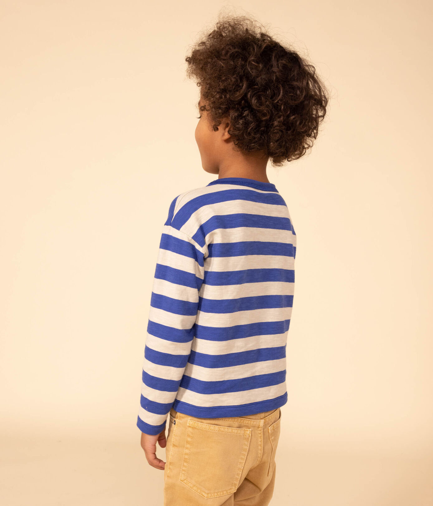 Tee-shirt manches longues en coton enfant garçon