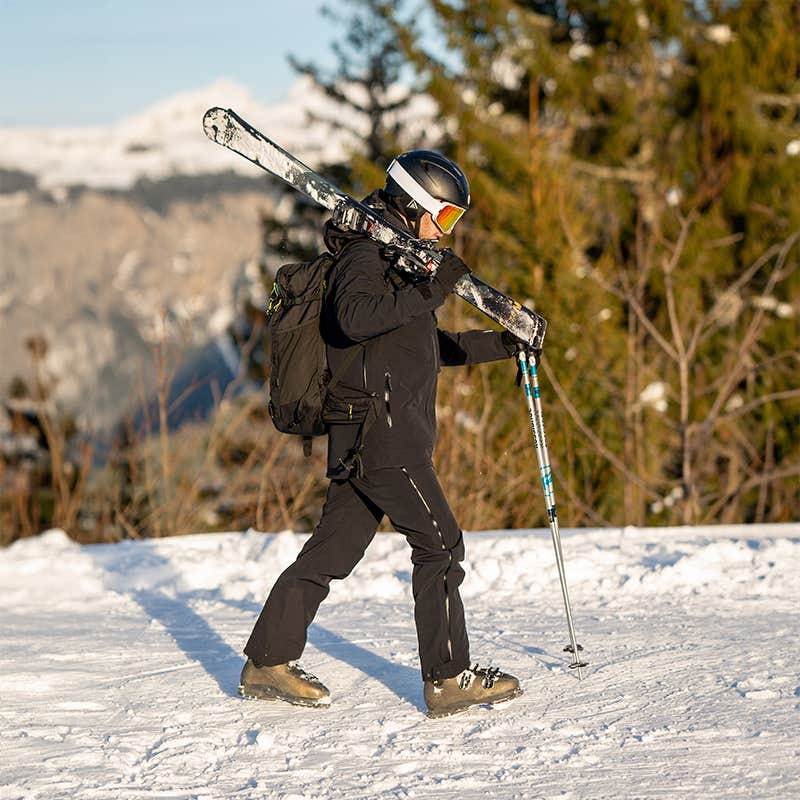 Cyclone Zip-up 3L Pants Herre Black