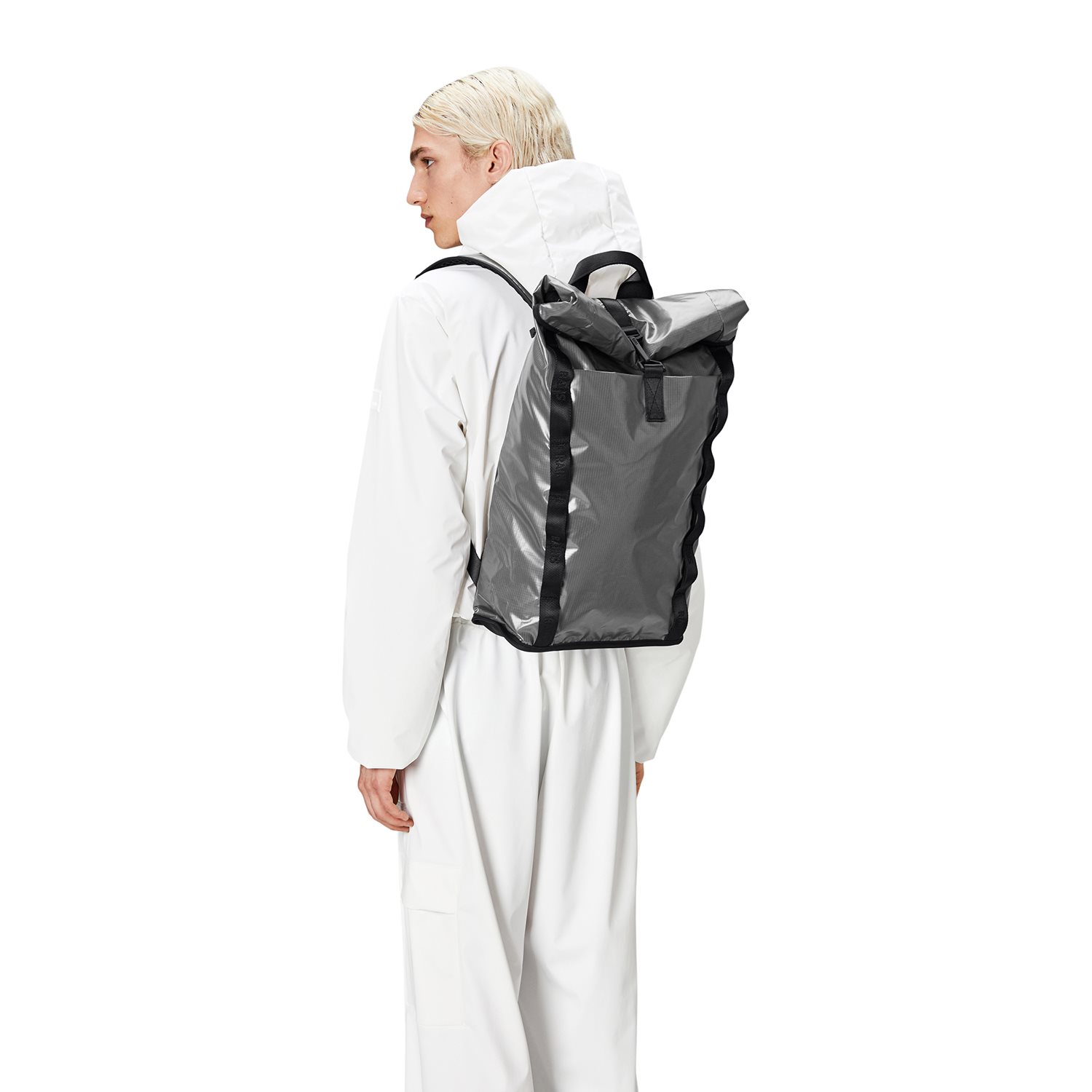 Rains Sibu Rolltop Rucksack W3 grey