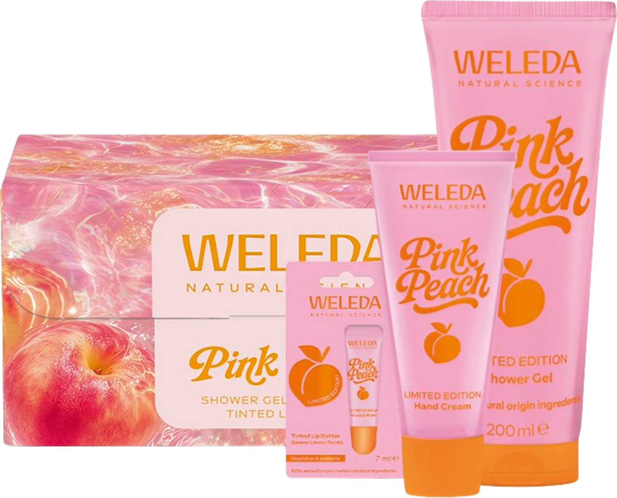 Weleda  Geschenkset Pink Peach