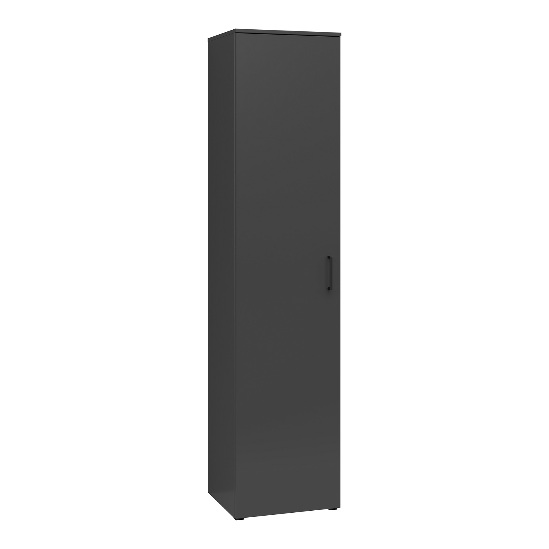 Drehtürenschrank - anthrazit - Breite 45 cm