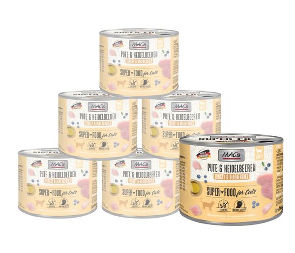 MAC's CAT Nassfutter für Katzen Fleischmenü,