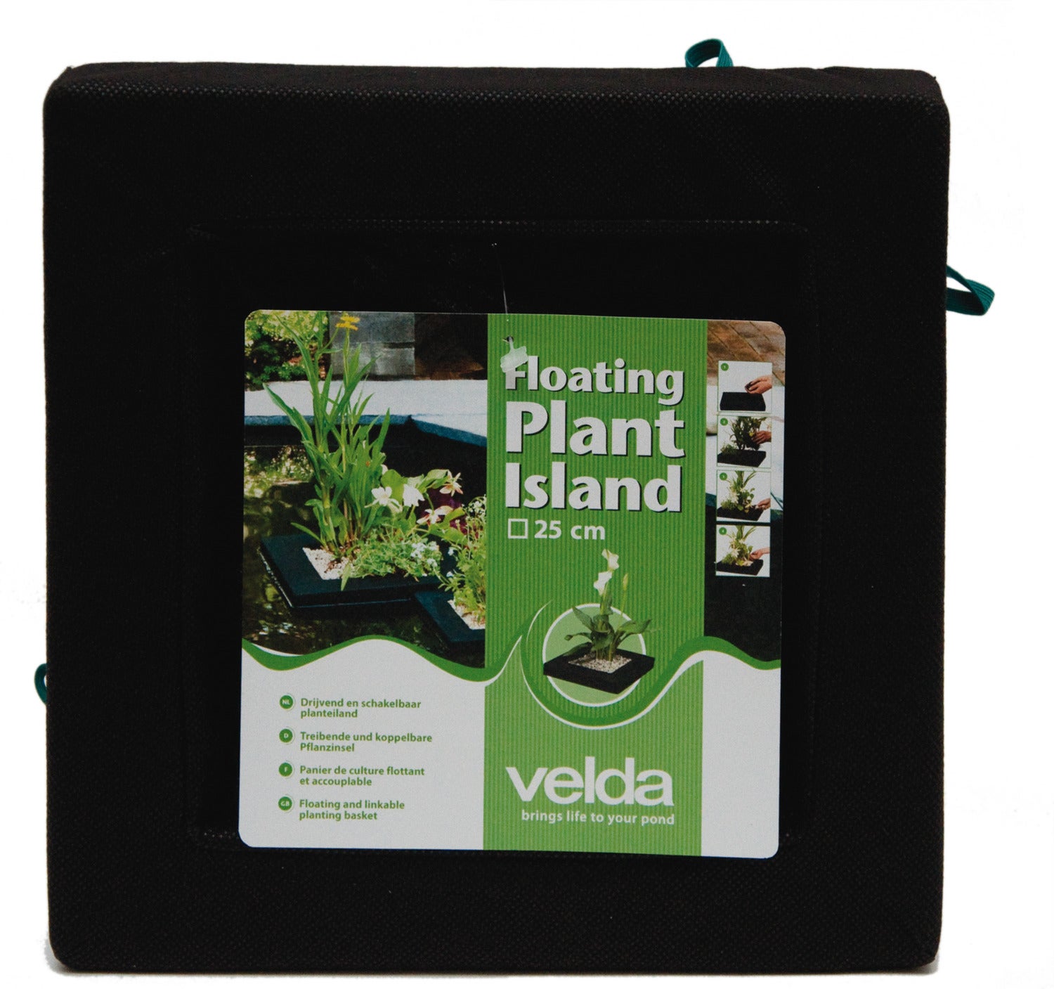 Velda drijvend planteneiland 25 x 25 x 4 cm
