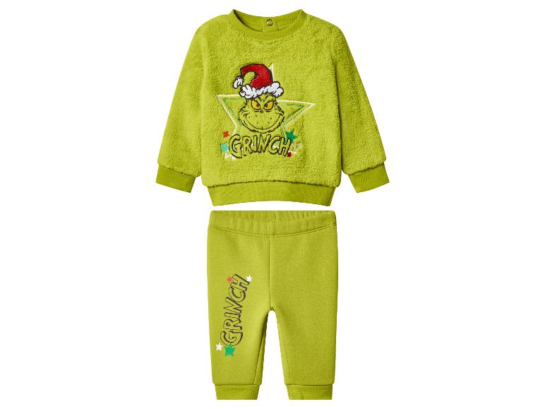 Pluche baby kerstset 2-delig The Grinch