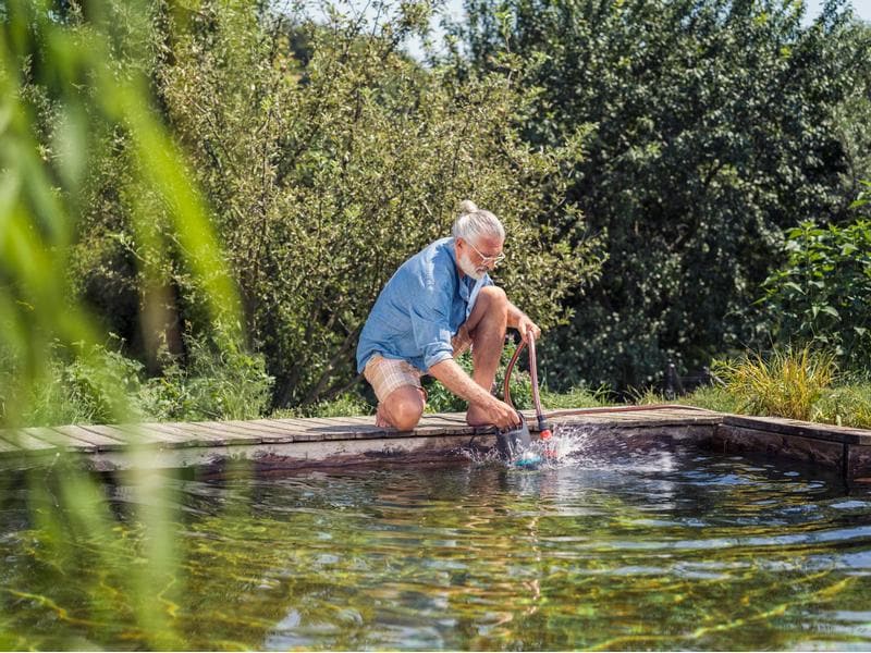 GARDENA Schmutzwasserpumpe 9000 Für effizientes Entwässern und Umpumpen