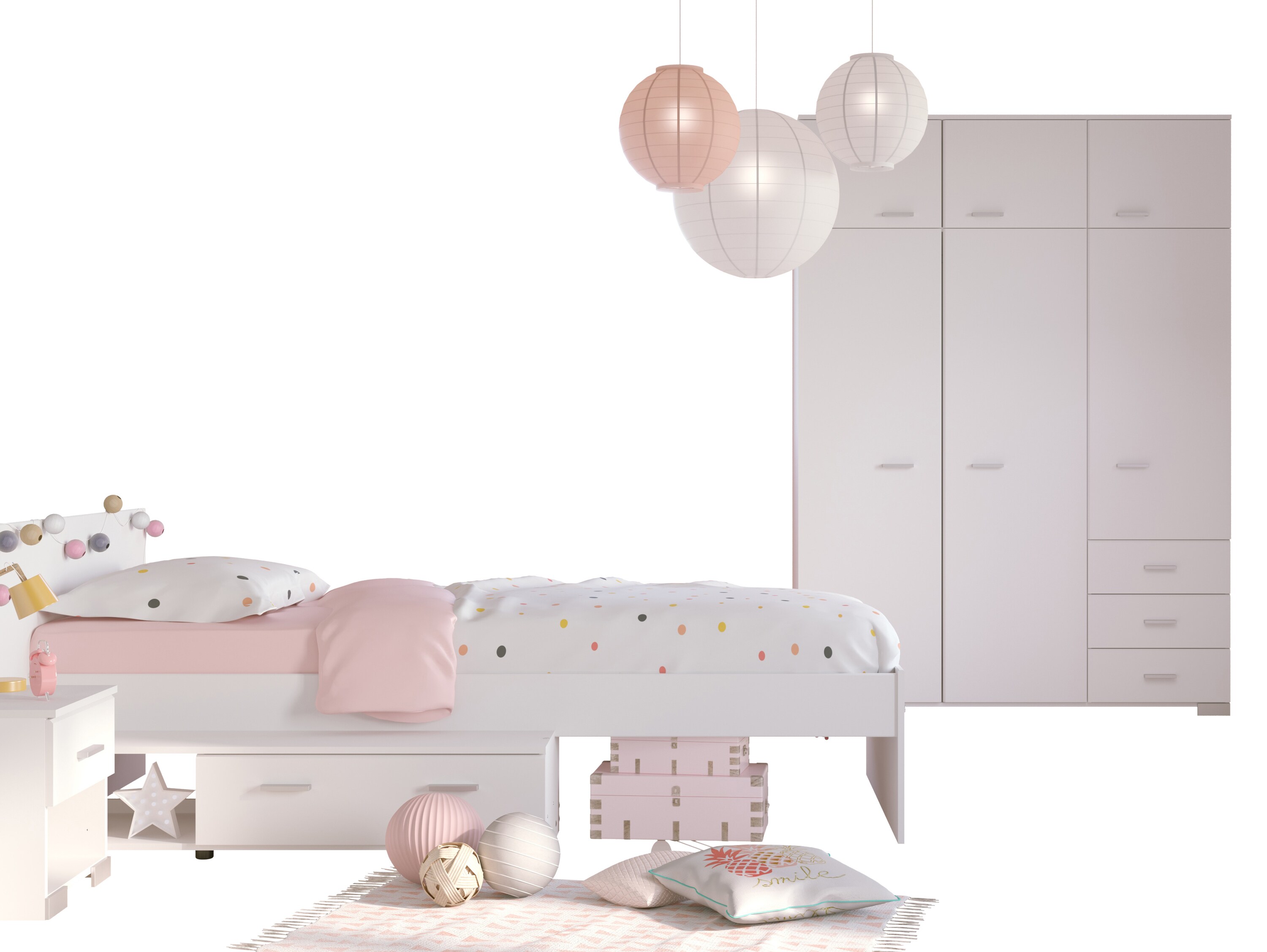 Parisot Kinderzimmer Set 3tlg 