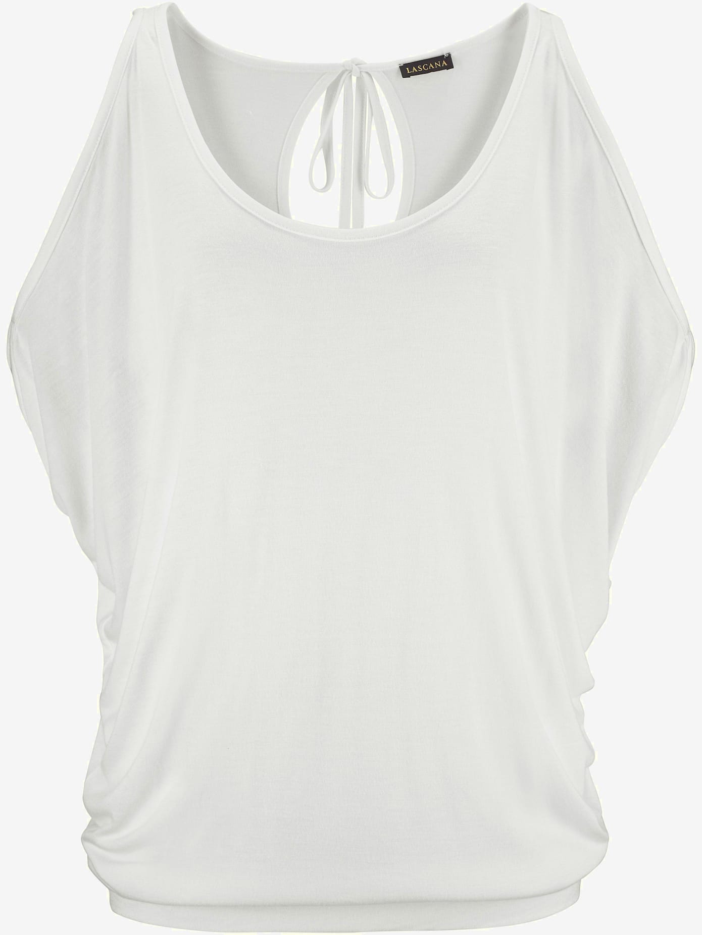 T-shirt de plage coupe affinante, fentes aux manches