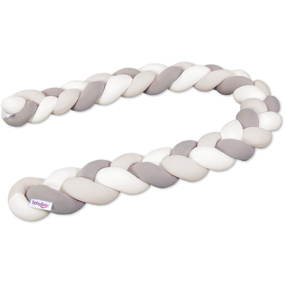 Køb babybay ® Flettet Sengerand Ivory/Beige/Cream 180 Cm