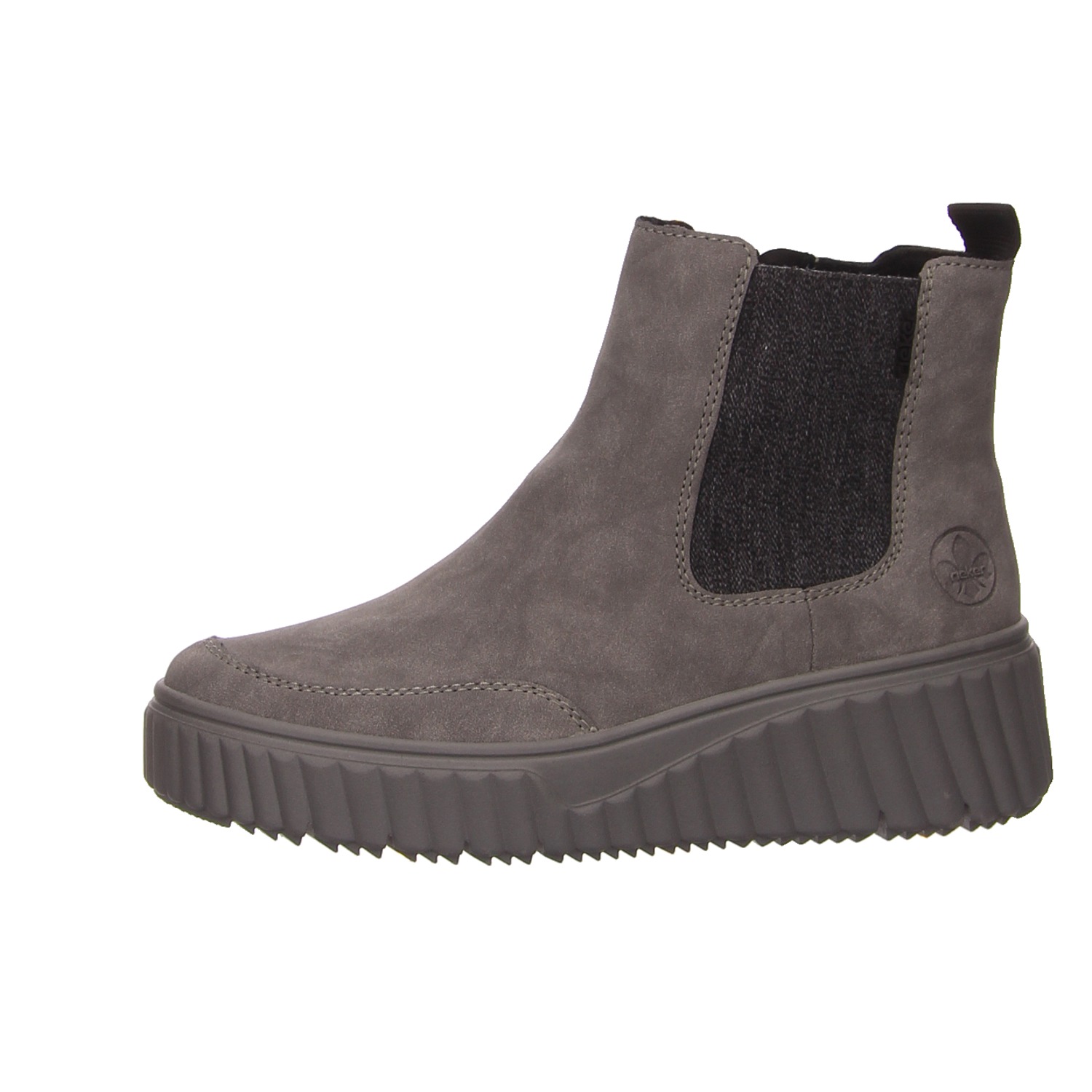 Rieker Chelsea Boots grau grau