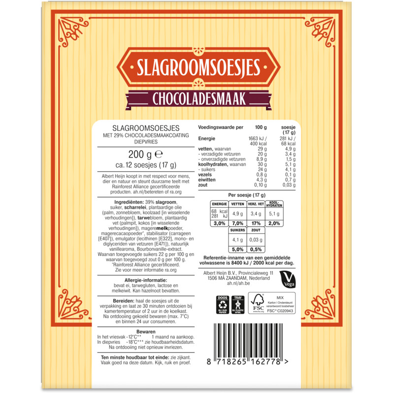 AH Mini chocosoesjes