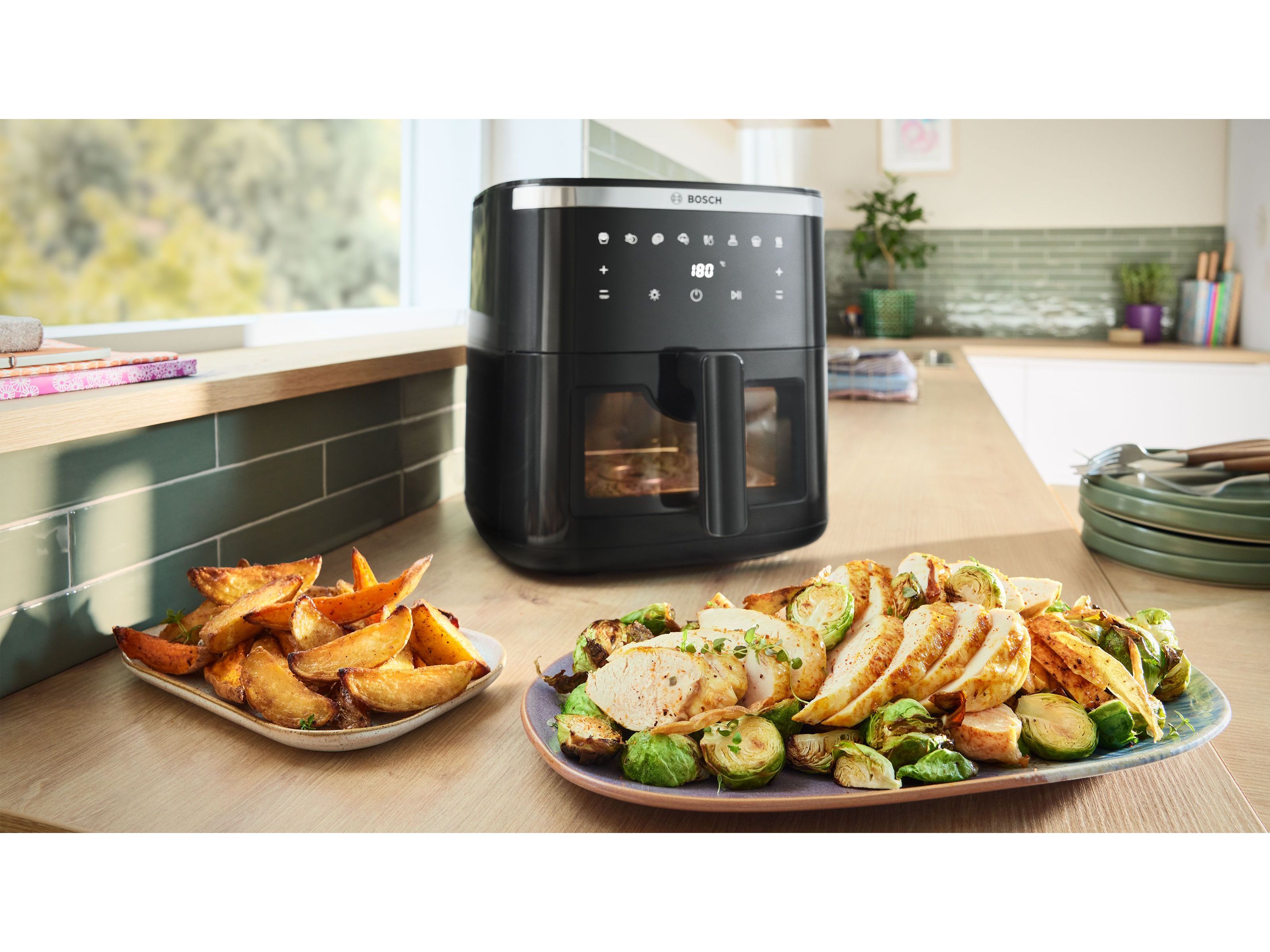 FRITADEIRA AIRFRYER BOSCH MAF671B1 SERIE 6 7.2L
