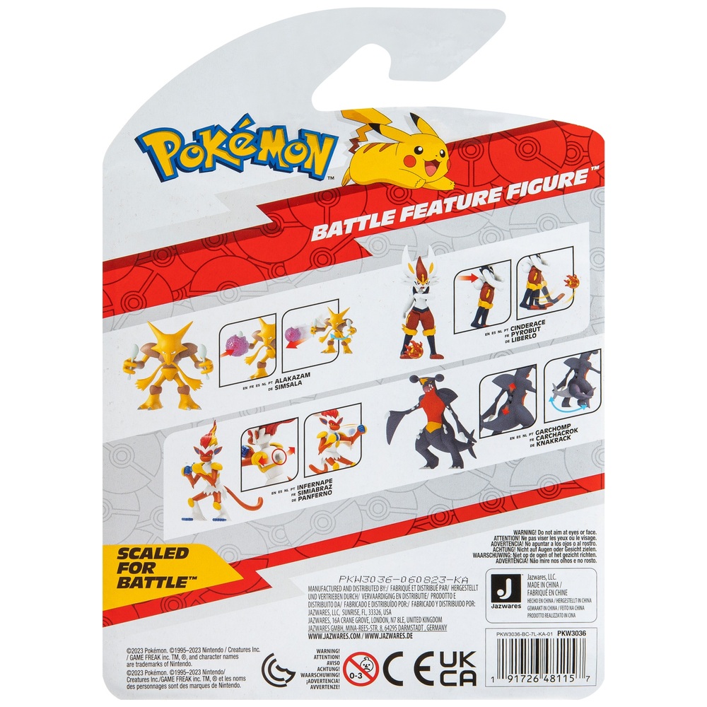 Pokémon 11 cm große Alakazam-Kampffigur