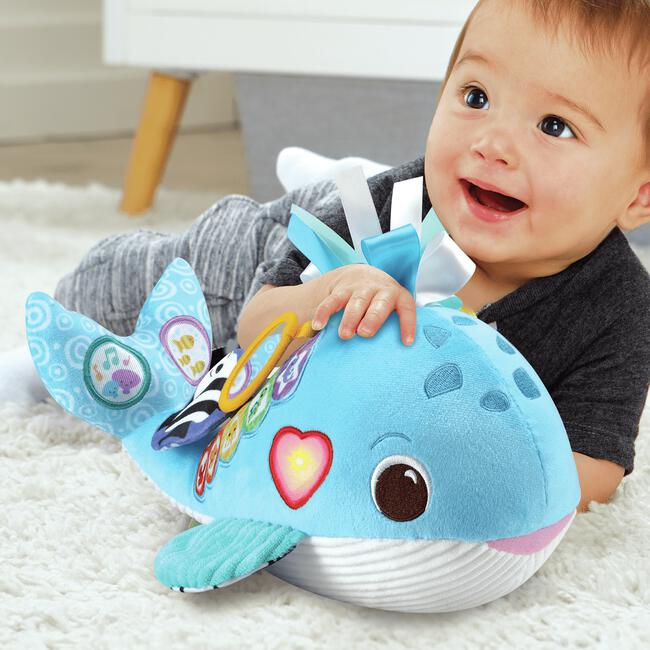 VTech Knuffel & Leer Walvis Educatief Speelgoed 6+ maanden