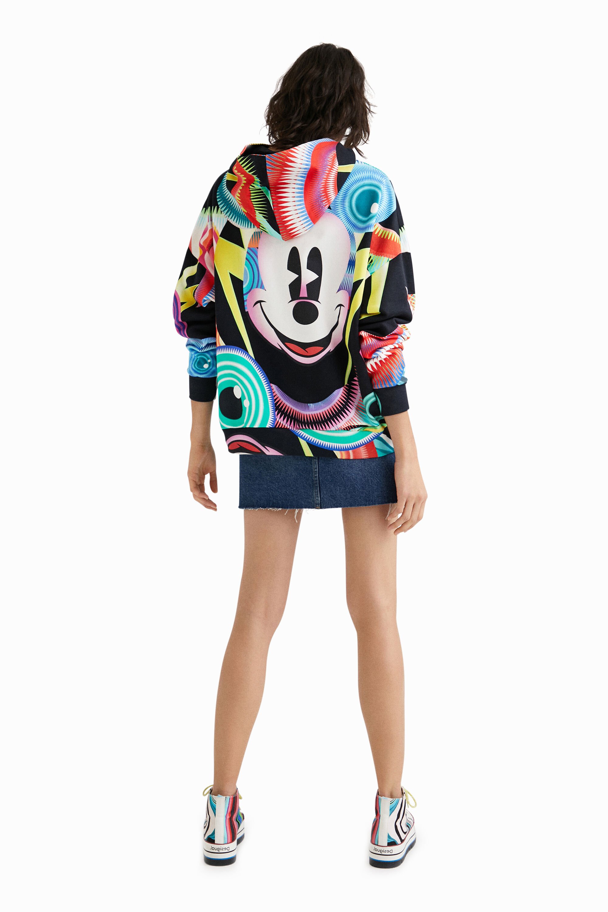 Sweat-shirt oversize Mickey Mouse M. Christian Lacroix
