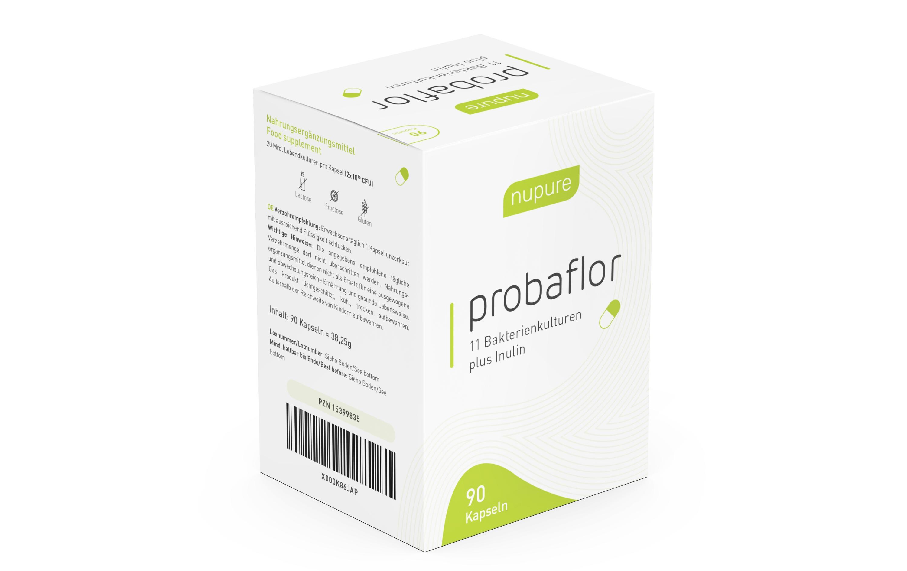 probaflor 90 KapselnProbiotika Kapseln zur Unterstützung der Verdauung