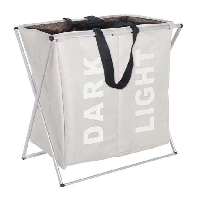Wäschesammler Duo, Wäschekorb, 120 l