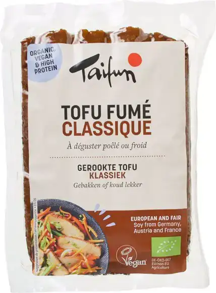 Gerookte tofu