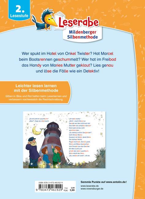 Krimigeschichten - Silbe für Silbe lesen lernen - Leserabe ab 2. Klasse - Erstlesebuch für Kinder ab 7 Jahren