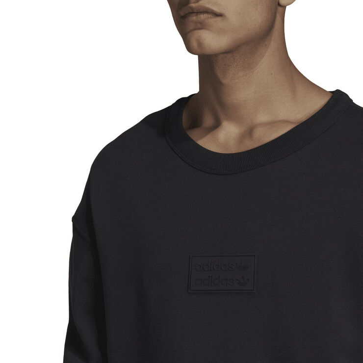adidas R.Y.V. Silicone Double Linear Badge Crew sweatshirt Sort