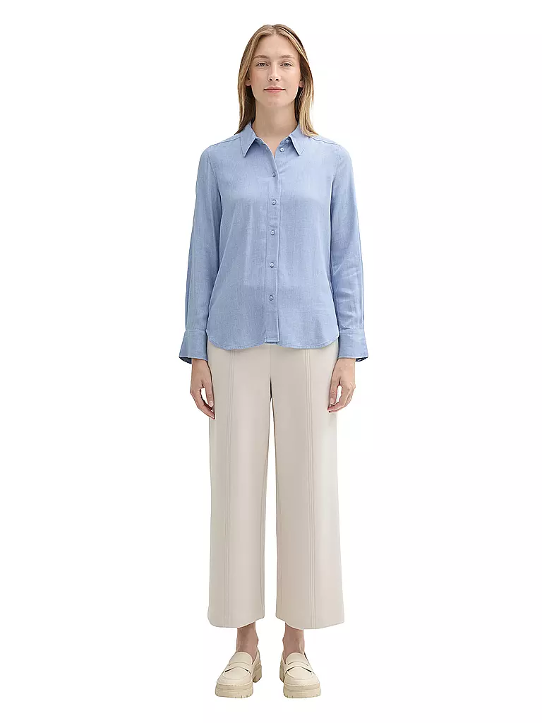 TOM TAILOR Bluse blau