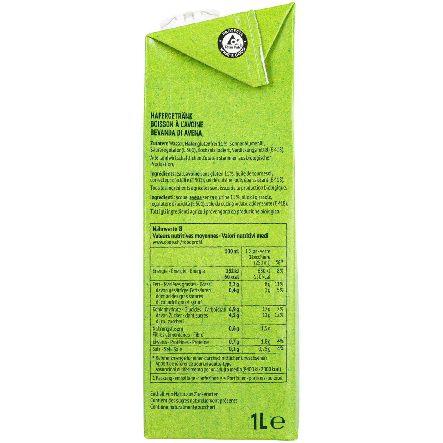 Bio365 Haferdrink aufschäumbar