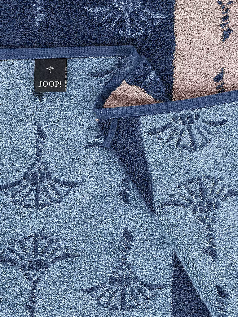 JOOP Handtuch 50x100cm DIVIDED CORNFLOWER Aqua dunkelblau