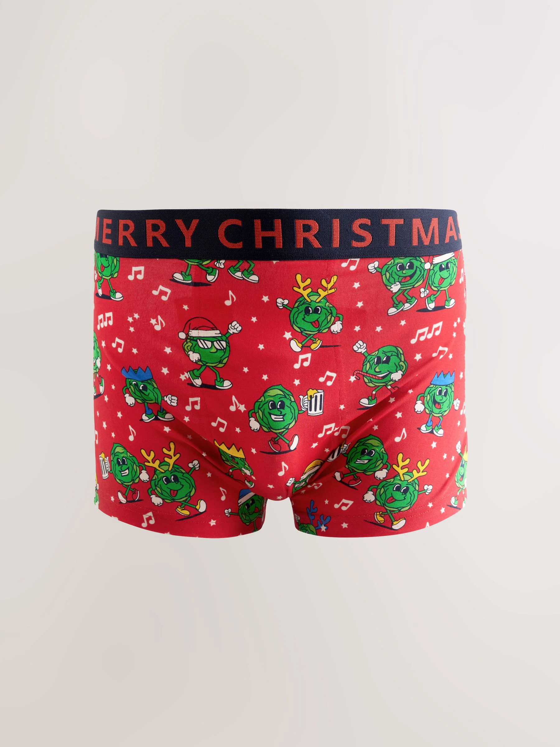 Red Sprouts - Kerstmis novelty boxer