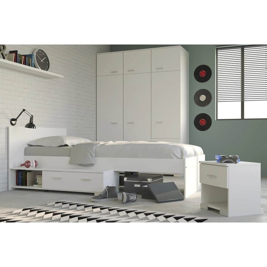 Parisot Kinderzimmer Set 3tlg Galaxy 154  Weiß Weiß