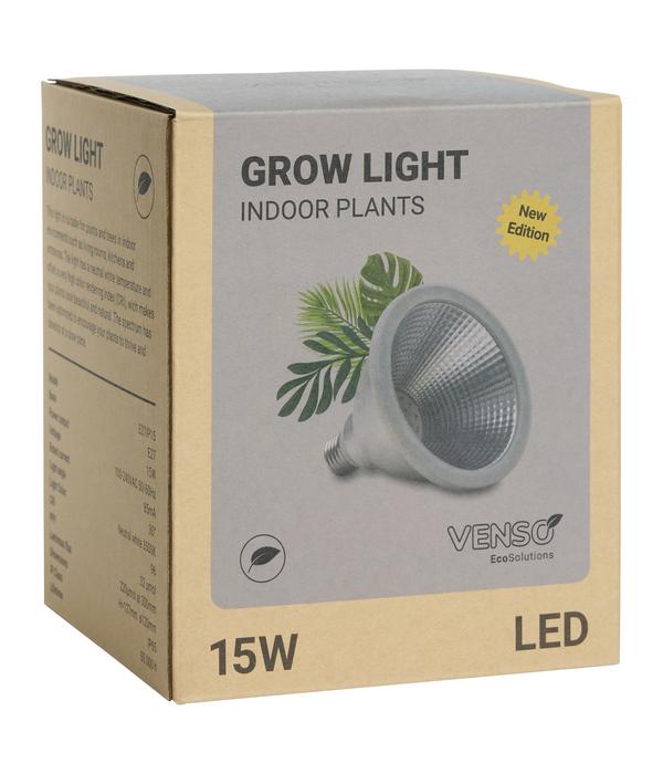Venso LED-Pflanzenlampe Indoor Plants E27, 15