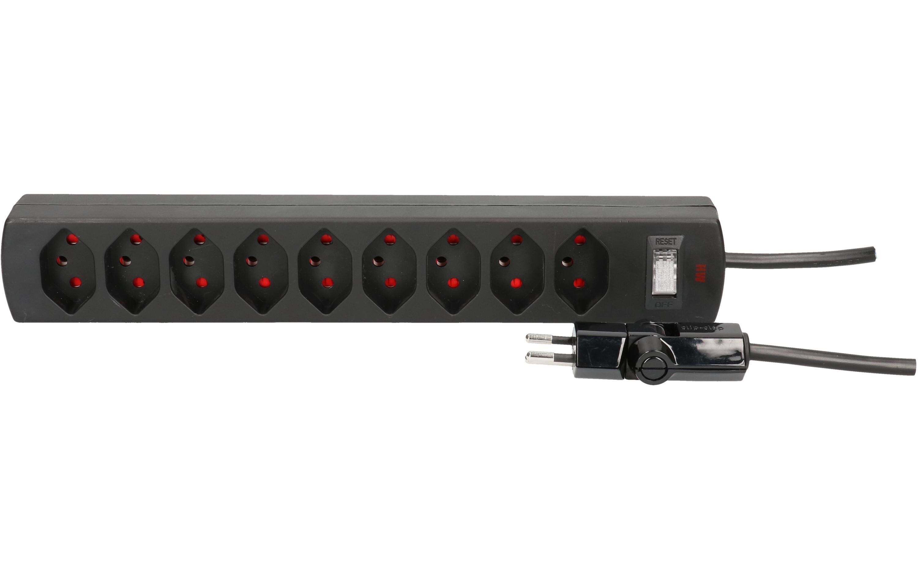 Steckdosenleiste Safety-Line 9x T13Steckdosenleiste 9x T13 Stecker