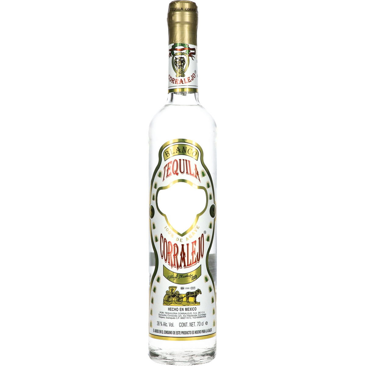 Corralejo Tequila Blanco 70 cl