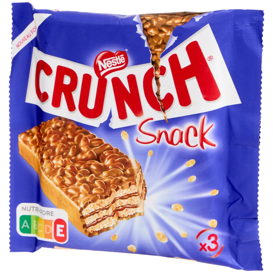Gaufrettes au chocolat Nestlé Crunch Snack