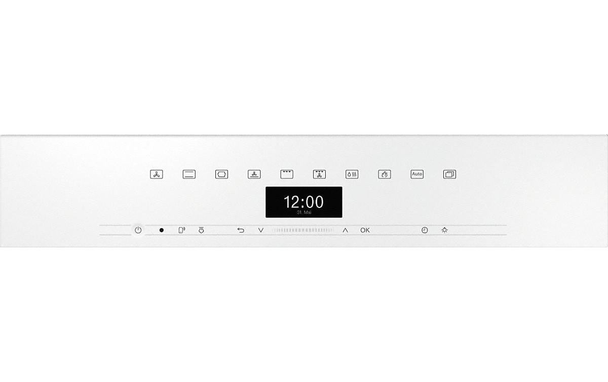 Einbaubackofen H 7460-60 BP BW Weiss A+<br>Backofen mit LED-Beleuchtung