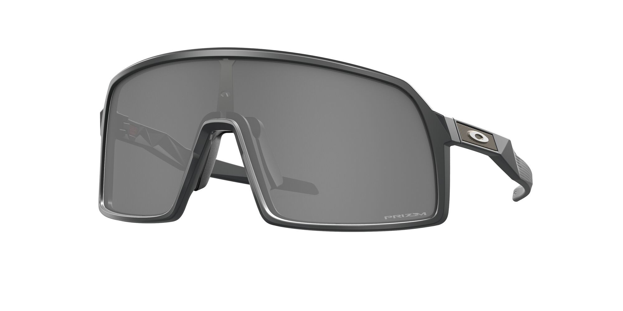 Oakley Sutro S Fietsbril Hi Res Mat Carbon met Prizm Black Lens