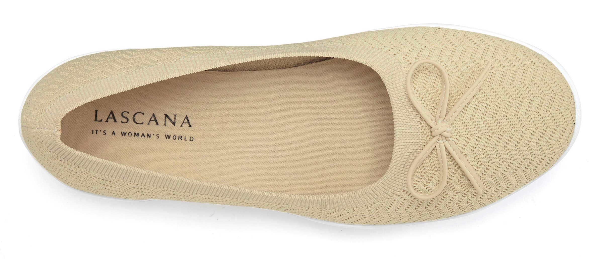 LASCANA Sneaker Ballerinas  Slipper, Halbschuh, ultraleicht zum Reinschlüpfen VEGAN